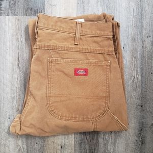 34X30 DICKIES WORK DUNGAREES IN EUC